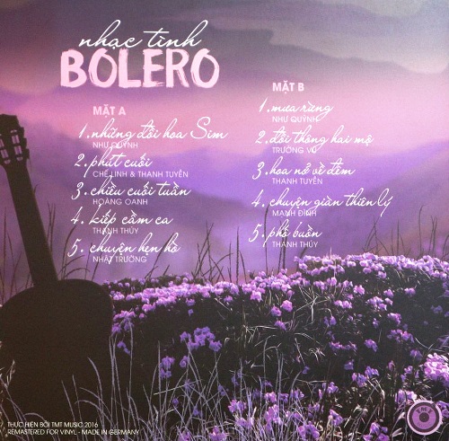 Nhạc tình Bolero vol1